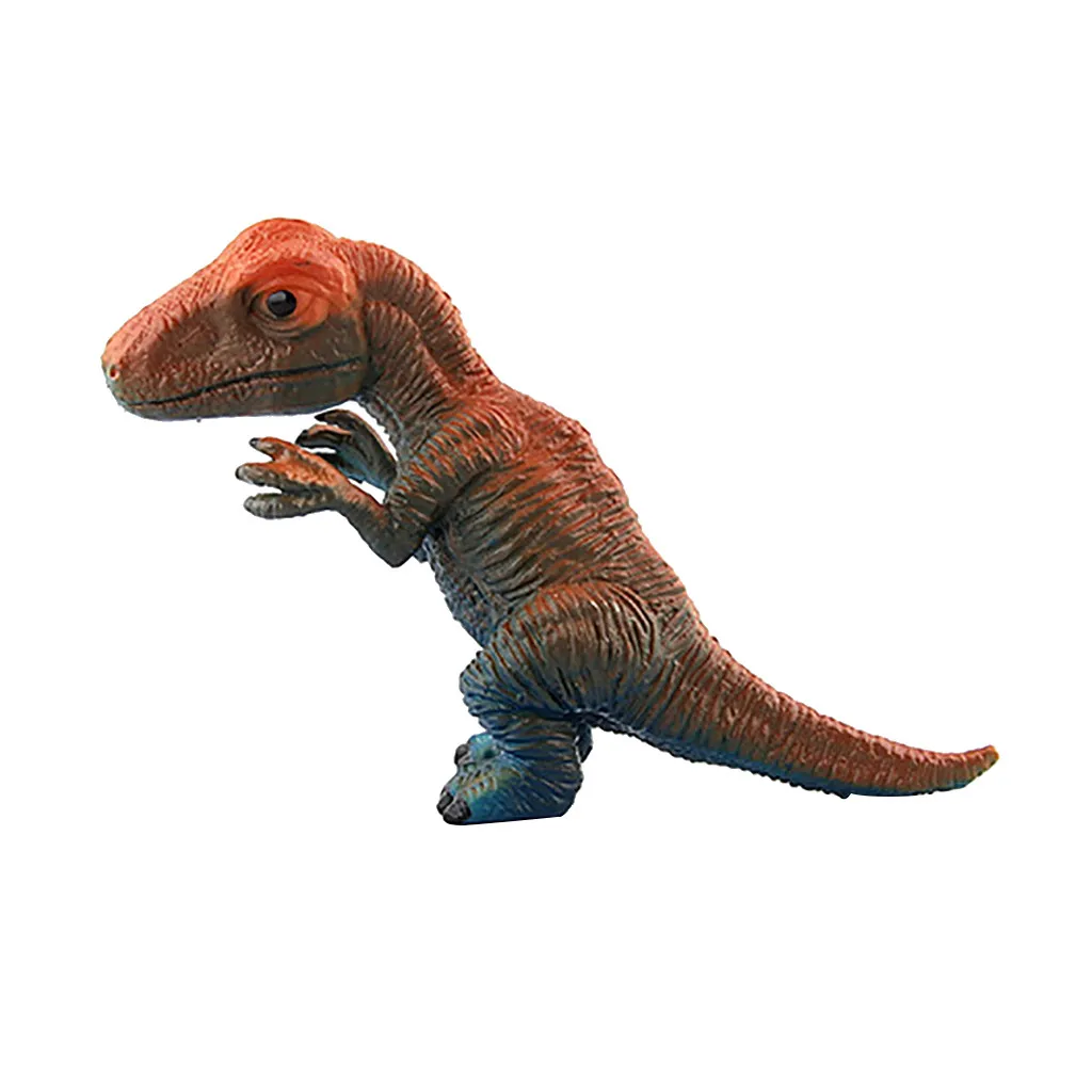 Dinosaurios De Juguete пластиковые статуэтки животных динозавров детские игрушки модели динозавров мир Юрского периода рисунок реалистичный Speelgoed - Цвет: H