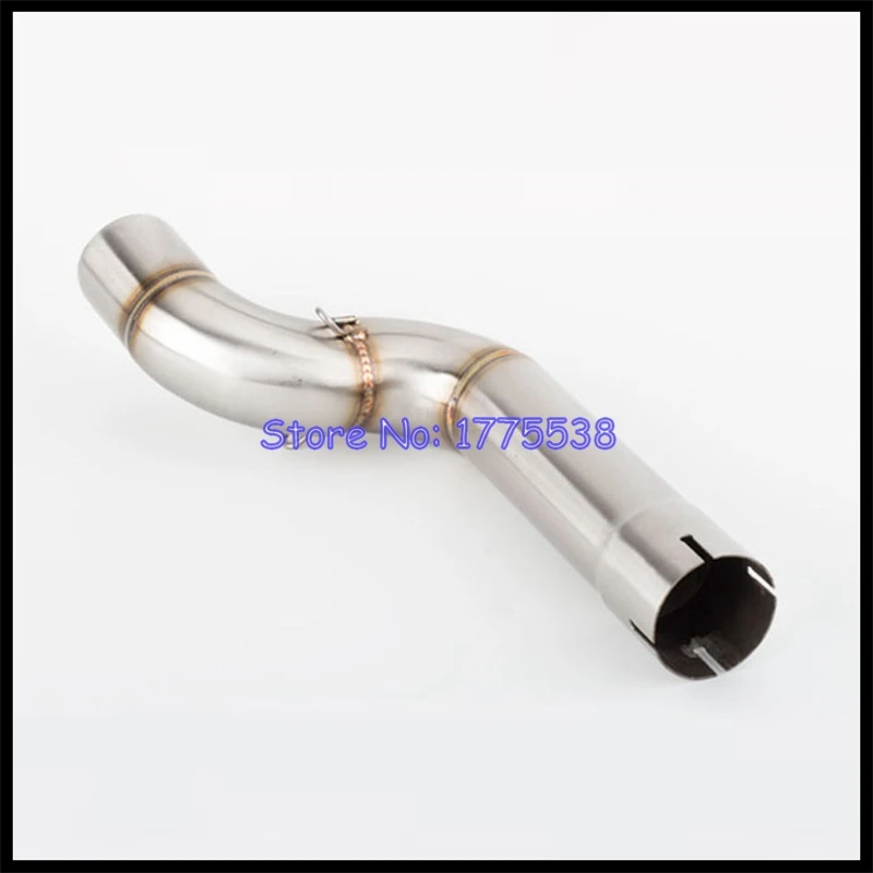 ID:51.5mm Motorcycle Exhaust Middle Link Pipe Connect Tube Clamp for BMW F900R F900XR 2020-2023 Escape Moto Fit for 51mm Exhaust - Image 4