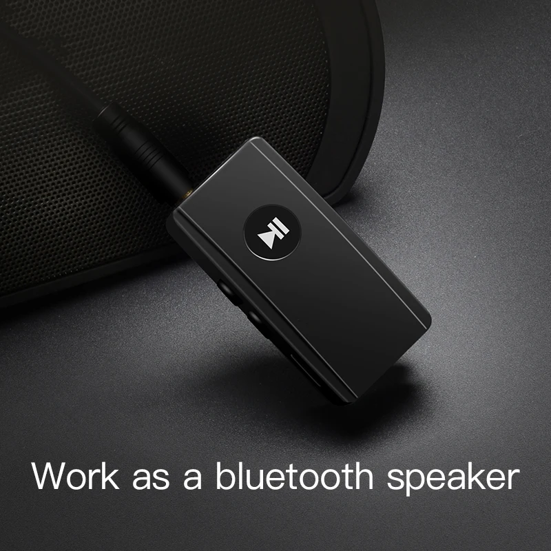 Portable Bluetooth 4 2 Receiver Mini Wireless Stereo Aux 3 5mm Audio Receiver Music Adapter for Earphone Headphone MP3 with clip