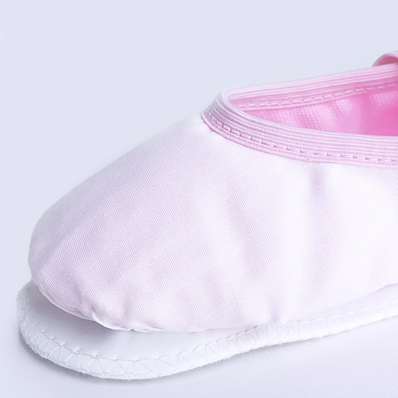 Girls Ballet Shoes Embroider Kids Dance Slippers Split Sole Gymnastics Dancing Shoes