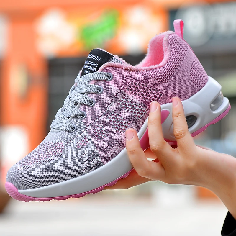 Zapatillas de Tenis para Mujer, deportivas planas para caminar, Plataforma,  Tenis, 2020|Zapatos de tenis| - AliExpress