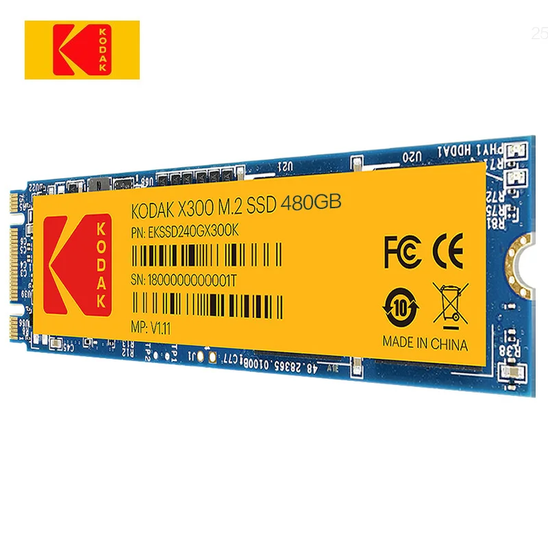 Kodak X300 SSD Внутренний твердотельный накопитель M.2 PCIE 120GB NVME 2280 внутренний диск 240GB твердотельный накопитель для ноутбука нетбука 480g