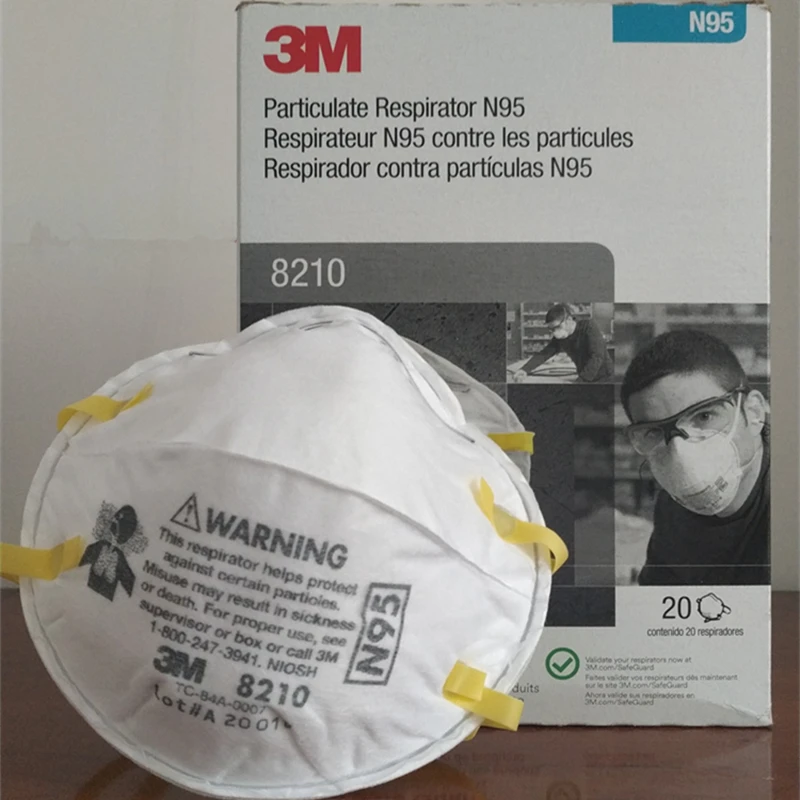 3 м 8210 плюс 8210V чашевидный N9 5 порошковый респиратор США версия Оригинальный