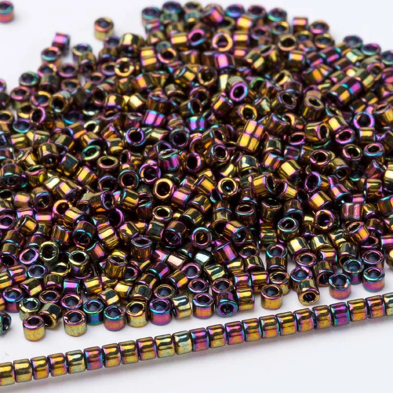 miyuki-DB23 Taidian Miyuki Delica Seed Bead 11/0 для Broderie De Perles Francaises непрозрачный белый DB1-40 1,6x1,3 мм около 1000 штук - Color: miyuki-DB23