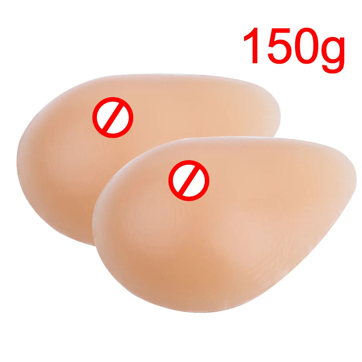 Silicone Breast Forms Mastectomy Prosthesis For Cosplay Crossdresser Transgender Waterdrop 1 Pair A To G Cup 