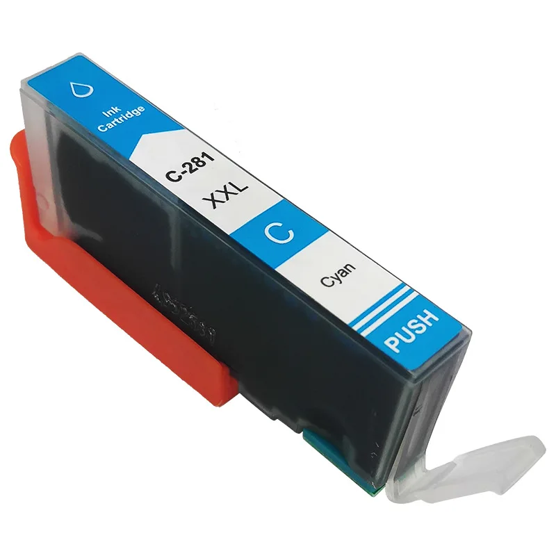5 цветов PGI 280 CLI 281 XXL чернильный картридж для принтера canon Pixma TS6120 TS6220 TS9520 TS702 TR7520