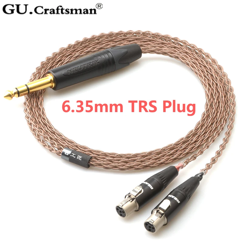 GUcraftsman 6N OCC copper for AUDEZE LCX-X LCD-XC