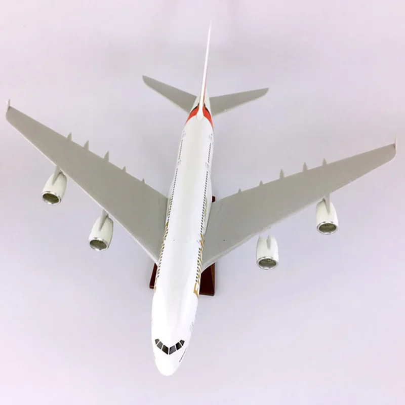 36 см авиационный самолет ОАЭ 1:200 Airbus A380-800 Модель литья под давлением с базовым сплавом самолет Коллекционная игрушка самолет