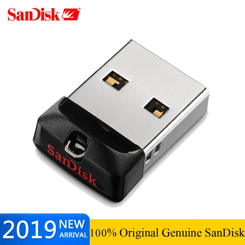 Флеш накопитель SanDisk USB 2 0 CZ33 64 ГБ 32 16 8 100% оригинал мини флеш официальная проверка