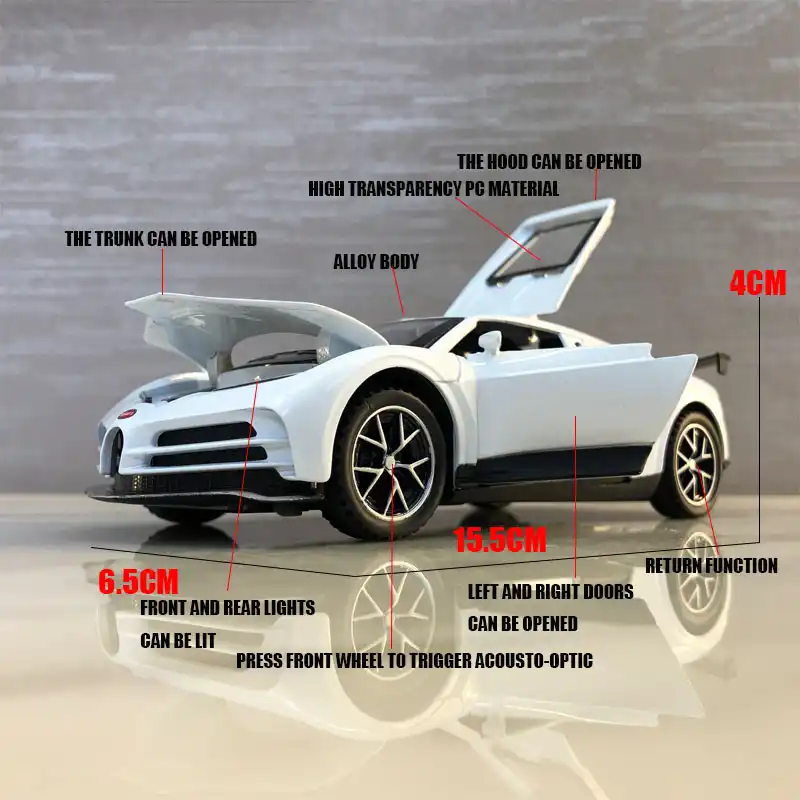 1 32 Bugatti Centodieci Die Cast Alloy Car Model 110th Anniversary Edition Collectibles Children S Toys Free Shipping Diecasts Toy Vehicles Aliexpress