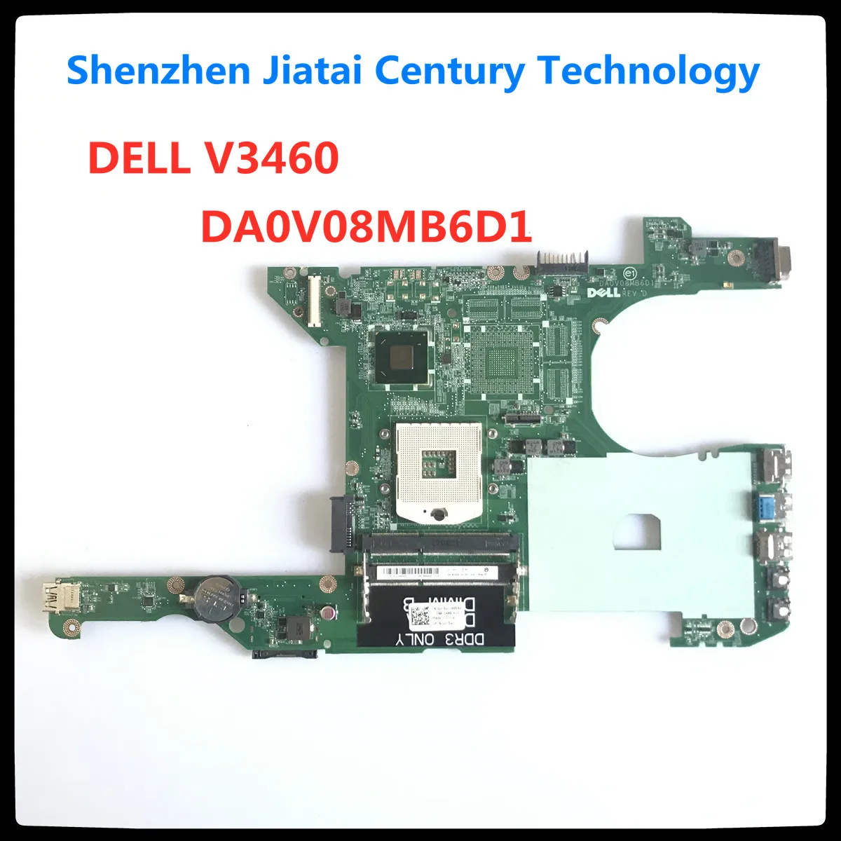 Для DELL Vostro 3460 V3460 Материнская плата ноутбука P33G материнская CN-0JK5GY 0JK5GY DA0V08MB6D1 SLJ8C |