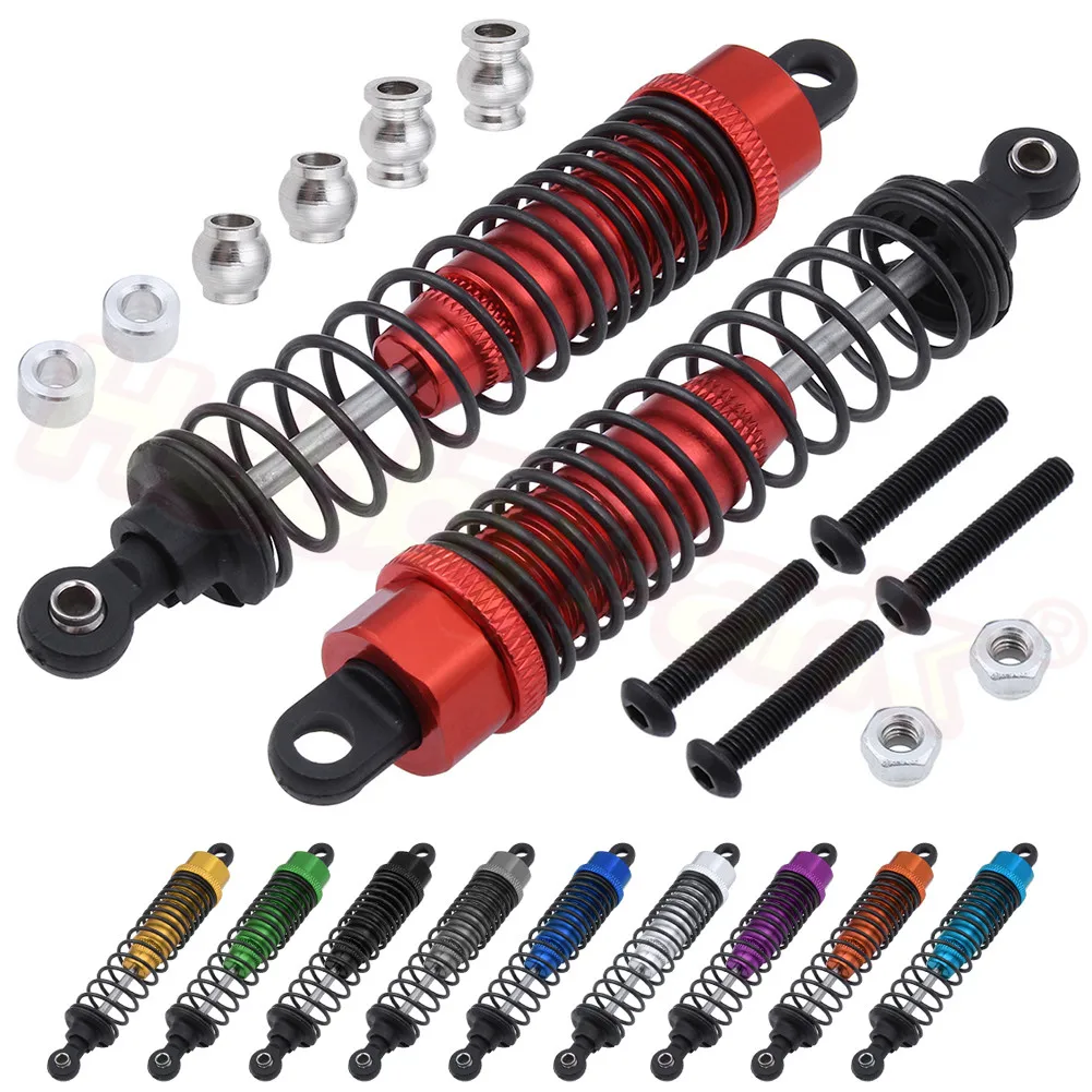 

2pcs Front / Rear Aluminum Shock Absorber Dampers Replacement of 117047 For HPI VENTURE FJ Cruiser RC Crawler Upgrade Parts