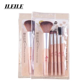 

5/20pcs Makeup Brushes Set with Bag Powder EyeShadow Blending Eyeliner Eyelash Lip Portable Brush Set For Make up