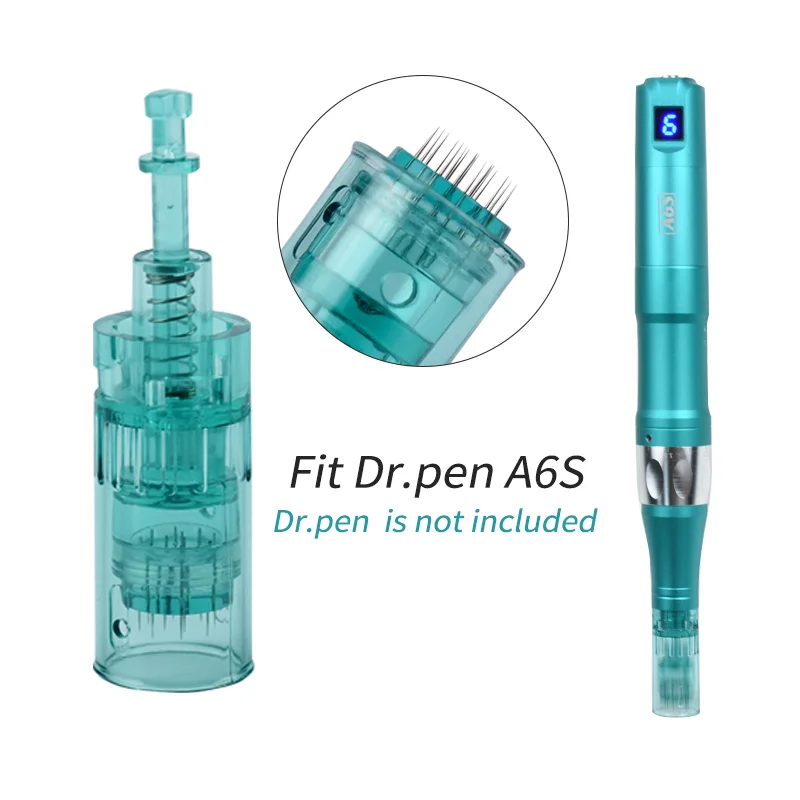 Dr Pen Ultima A6S Needle Cartridges 10/20PCS Microneedling Pen Replacement 36 Pin Bayonet Micro Needles Drag Nano Cartridges MTS Dr Pen Ultima A6S Needle Cartridges 10/20PCS Microneedling Pen Replacement 36 Pin Bayonet Micro Needles Drag Nano Cartridges MTS