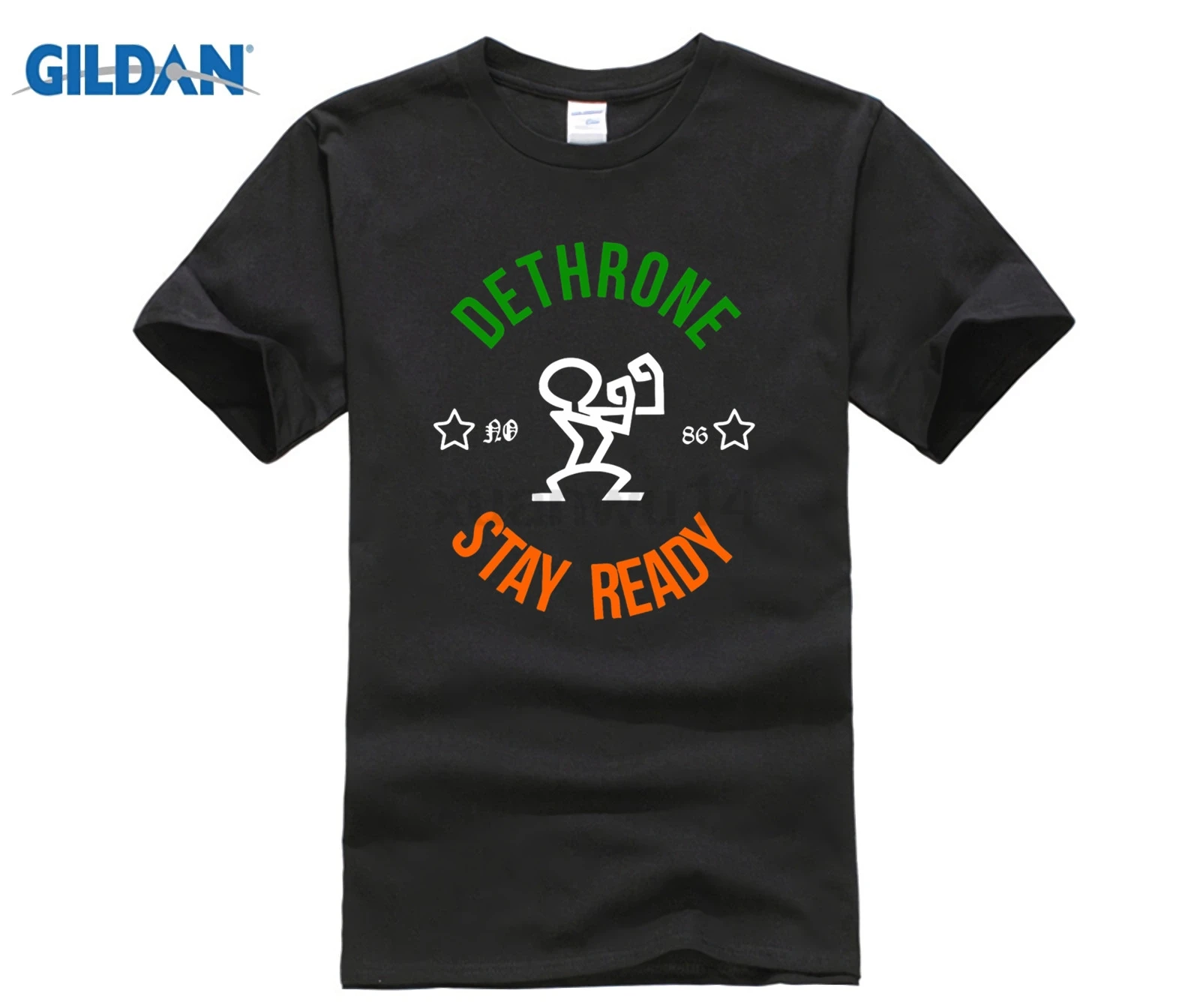 

HOT deals Dethrone Conor Mcgregor Dublin Walk Out 2019 Short Male T-Shirt Summer Printed T Shirt Mens Fashion Cotton Mens Shirt