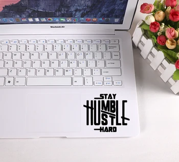 

Fashion Laptop Sticker English Text Art Pattern Vinyl Decal Black Laptop Stickers For Macbook Air Laptop skin decoration