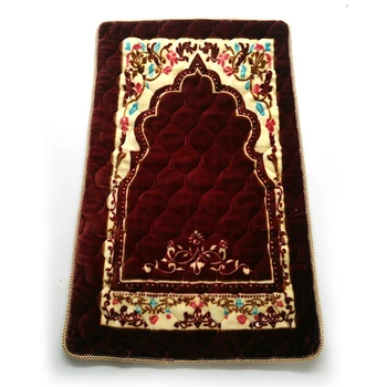 

80*120cm Islamic Muslim Prayer Mat Salat Musallah Prayer Rug Tapis Tapete Banheiro Sejadah Gebu Tebal Lembut King Size Besar