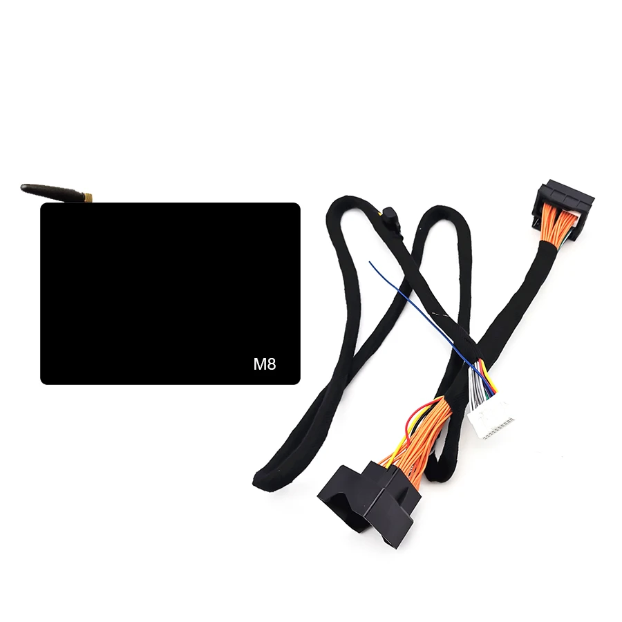 US $136.98 4CH IN 6CH OUT Car Digital DSP Amplifier High Resolution Audio Play DSP Processor Amplifier BT 50 With Wiring Harness For BMW