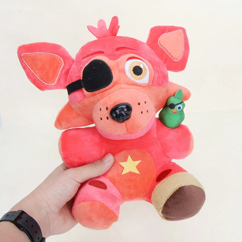 25cm FNAF Five Nights at Freddy's Bonnie Chica cupcake Foxy Golden Freddy Fazbear Nightmare Sister Location Kids Plush Toys