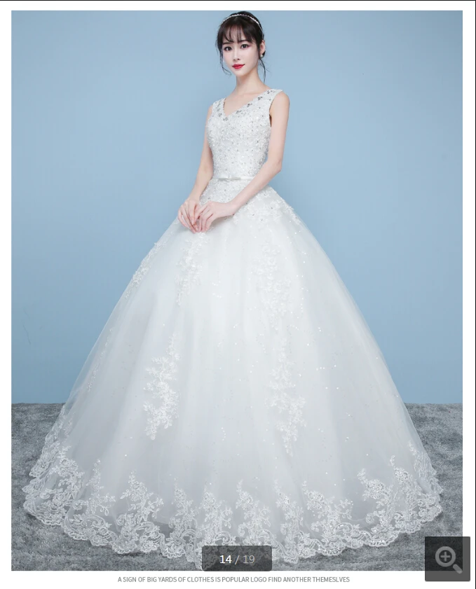 ^*Best Offers 2019 new arrival white lace appliques ball gown wedding dresses v neckline beaded sequins gorgeous chic bride gowns best selling ^*Best Offers 2019 new arrival white lace appliques ball gown wedding dresses v neckline beaded sequins gorgeous chic bride gowns best selling
