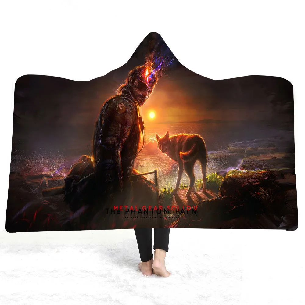 

Dropshipping 3D Printed Classic Movies Super Hero Blanket Winter Warm Hooded Throw Blanket for Kids Boys Sofa Blanket 150x200cm