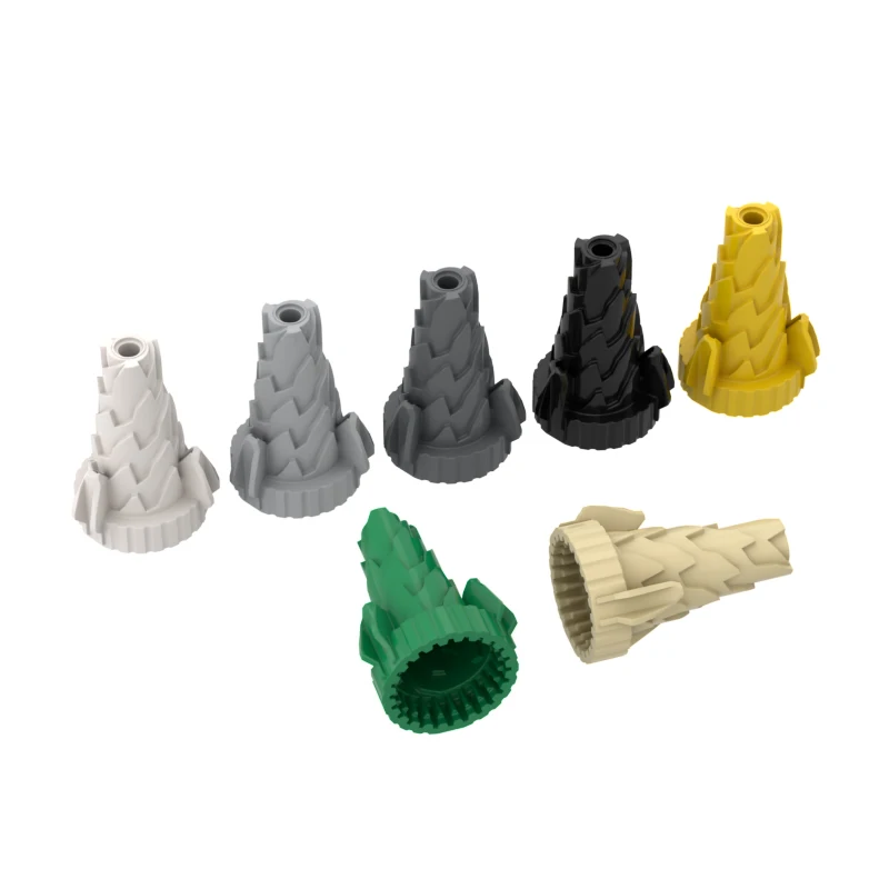 Brick Conical Drill with Spikes (64713) MOC Building Block Front Shovel DIY Educational Toys Part 5pcs/lot | Игрушки и хобби