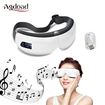 

Smart Eye Massager USB Charging Music Vibration Air Pressure Hot Compress Therapy Eye Massage Device for Relieve Eye Fatigue