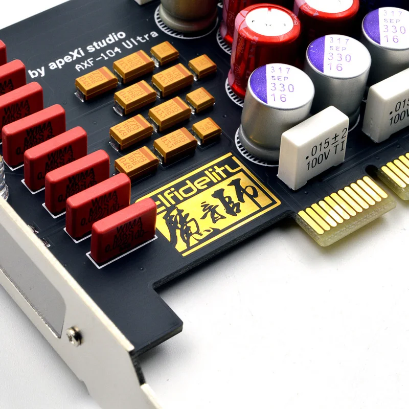 PC Hi-Fi фильтр питания карта PCI/PCI-E HiFi PC аудио усилитель мощности purificic SNR оптимизация аудио обновление DIY G1038