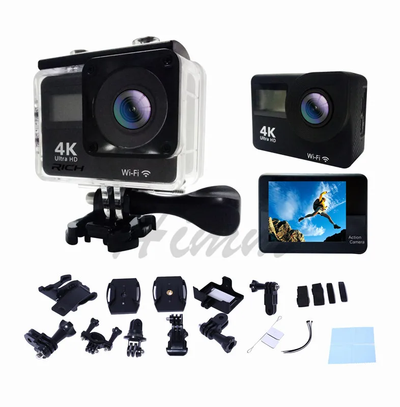 T350  ī޶, 4K, 2.0 ġ, , 4K, 30FPS, 16MP, H.264, 30m , 170 ̵ , ׼ DV  ī޶
