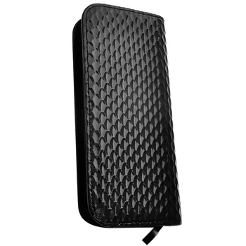 

Leather Salon Hair Stylist Scissor Bag Hairdressing Tools Case Professional Barber Hair Comb Shear Pouch Holder