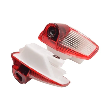 

2pcs LED Car Door Courtesy Light Projector For Porsche Panamera 970 Boxster Cayman 987 911 997 Auto Welcome Lamp