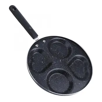

Multifunction 4 Holes Breakfast Frying Pan Non-Stick Cooking Pan Kitchen Tools 24.5cm Kitchen Cooking wok