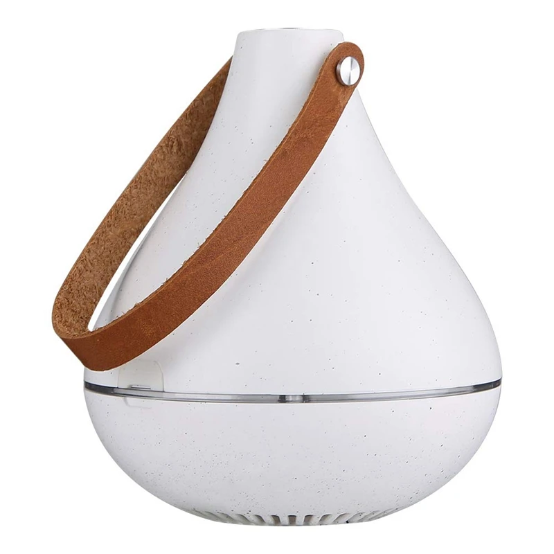 

ABS Mini Portable USB Charging Aromatherapy Essential Oil Diffuser,Air Purification Instrument Air Humidifier White