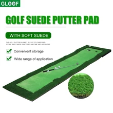 Golf Putting Green Mat 300 x 75cm, Professional Golf Practice Trainning Aid System for Home Office Indoor Outdoor Use