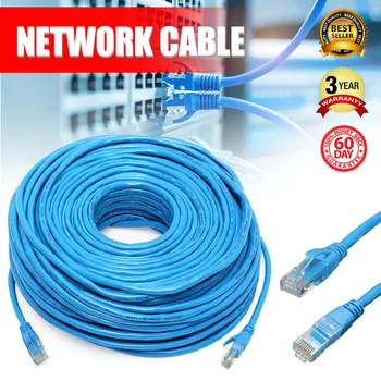 

NEW 50M/164Feet RJ45 CAT6 CAT6E Ethernet Internet LAN Wire Network Cable Cord for Laptop Router Network Cable