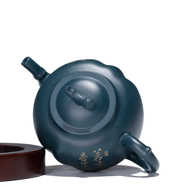 Teapot Yixing Zisha Clay Chinese Handmade Tea Pot Gongfu Tea Set 270ml High Quality New Design Safe Packaging With Gift Box