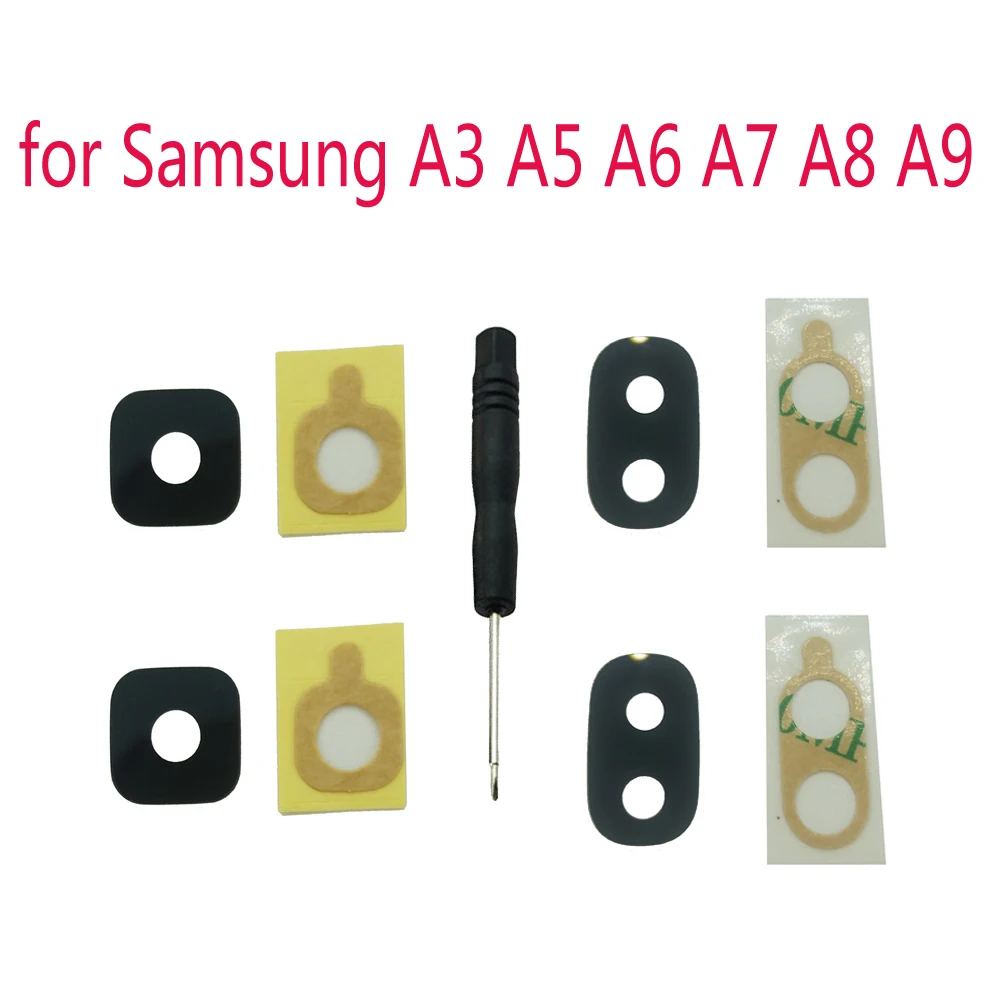 Стекло для объектива камеры Samsung A3 A5 A6 A7 A8 A9 2 шт. | Мобильные телефоны и аксессуары