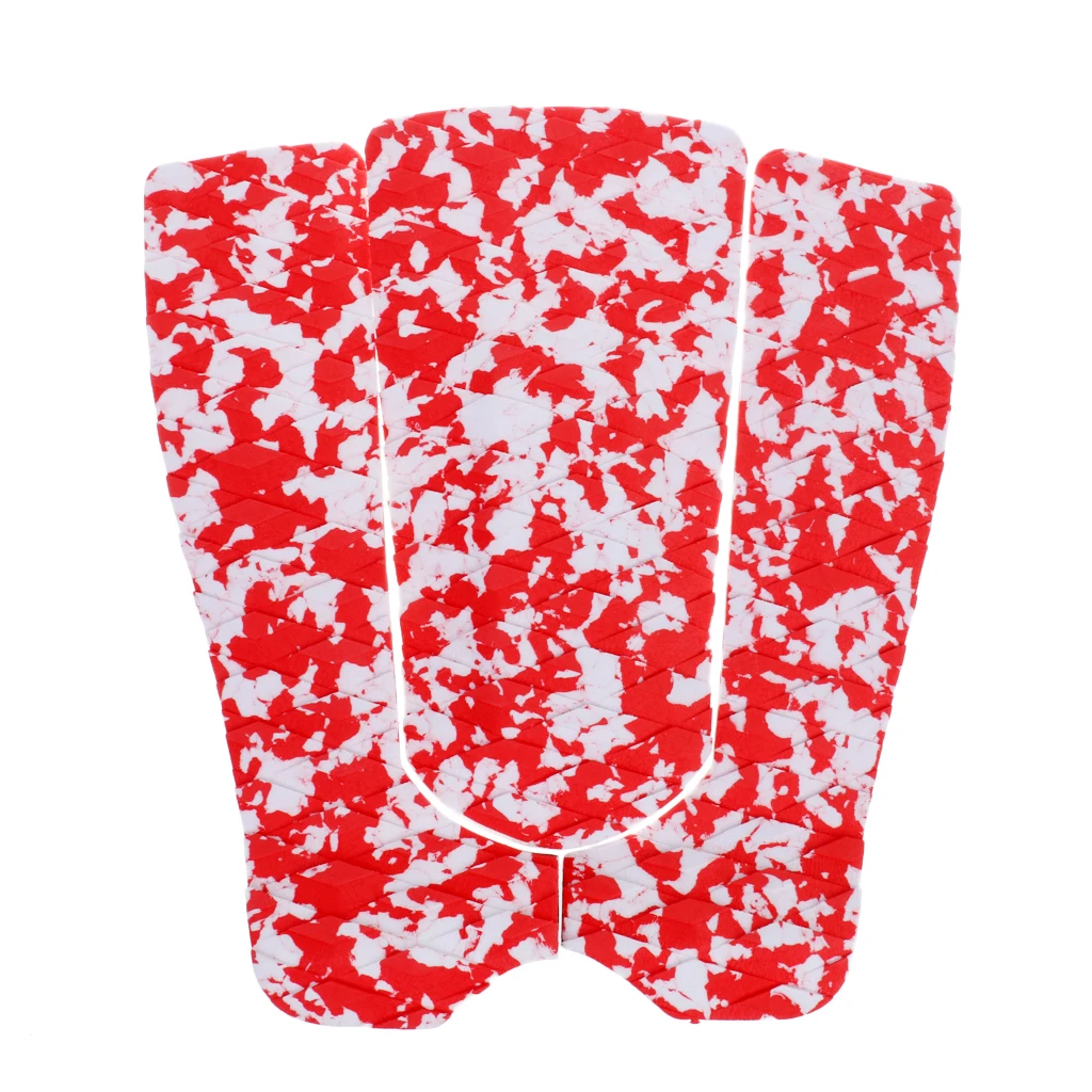 Red and White 3 шт для доски для серфинга Хвостовая накладка с противоскользящим димондом резьба паз палубные ручки тяга серфинг водные виды спорта аксессуар - Цвет: Red and White