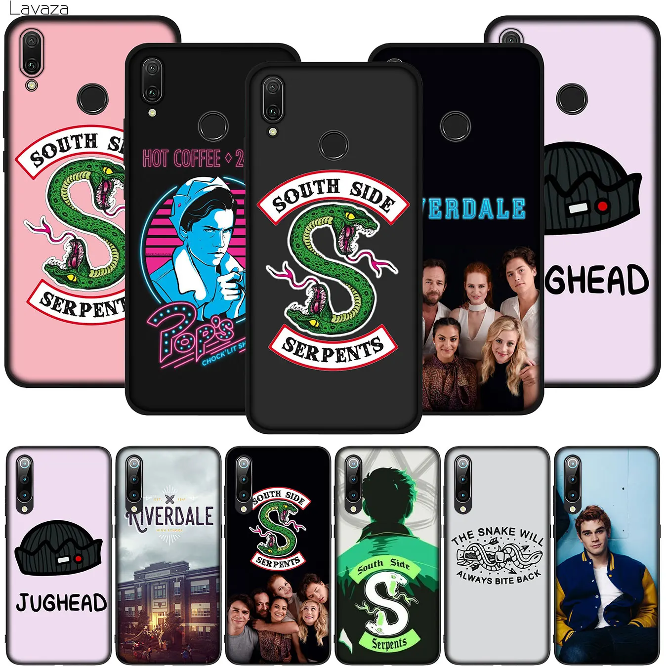 Riverdale South Side Serpents Soft Silicone Phone Case for Xiaomi Redmi Note 8 8A 7 7A 6 6A 5 5A S2 GO K30 K20 Pro |