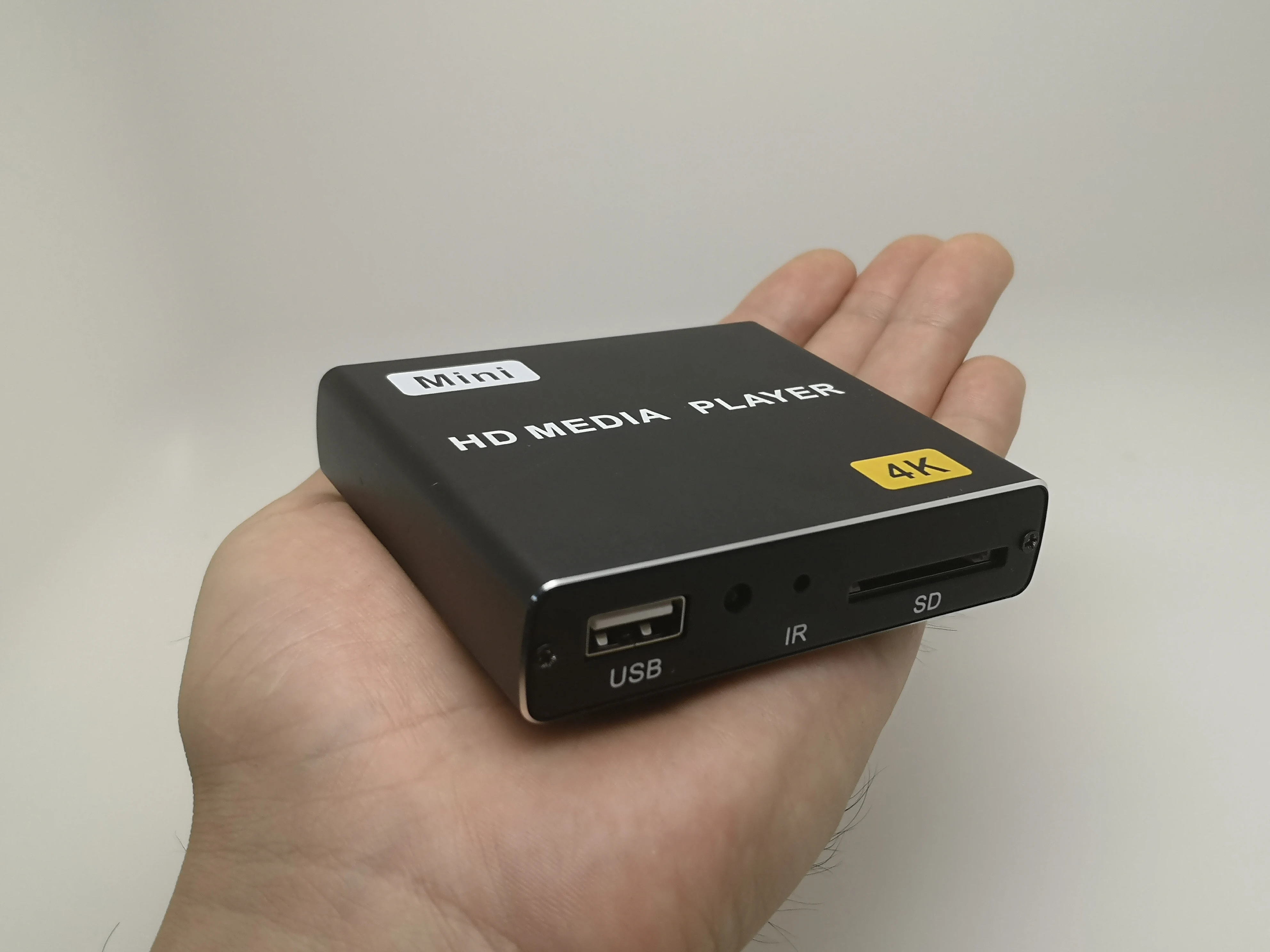 JEDX X1 MINI 4K Full HD1080P медиаплеер с SD/USB/HDMI AV/Auto playSupport 4K UHK H.265/H.264/VP9 до 60fps