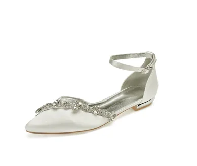 flat dress shoes with ankle strap