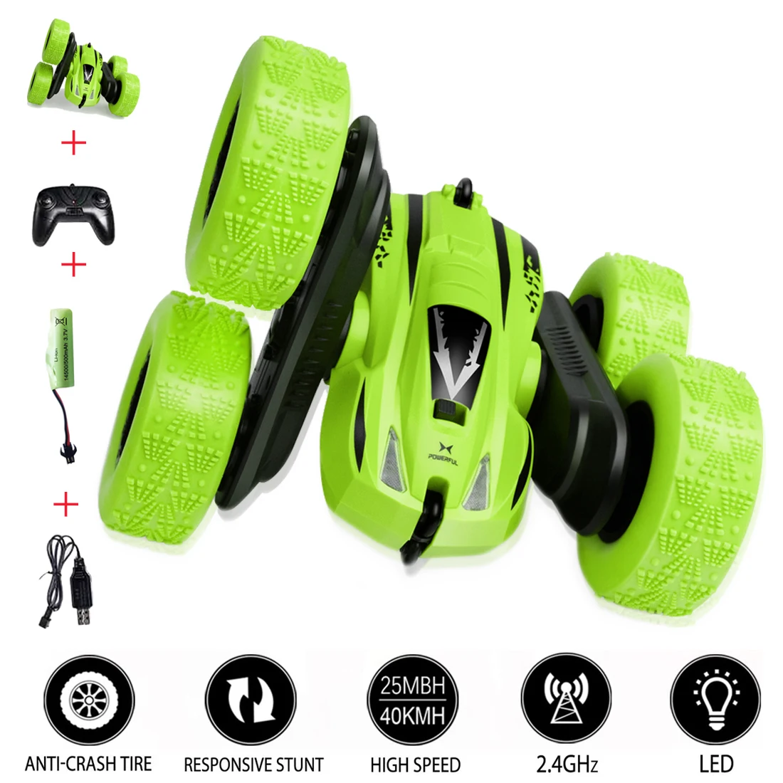 

RC Car 2.4G 4CH Stunt Drift Deformation Buggy Roll Car Rock Crawler 360 Degree Flip Kids Robot Toys High Speed Tumbling Crawler