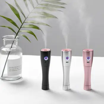 

USB Portable Air Humidifier Diamond Bottle Diffuser Mist Maker For Home Office Humidification Detachable