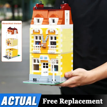 

Creative Streetview Series The MOC Vintage Photography Floor Model Assembly Building Blocks Bricks Kits Toys Kids Christmas Gift