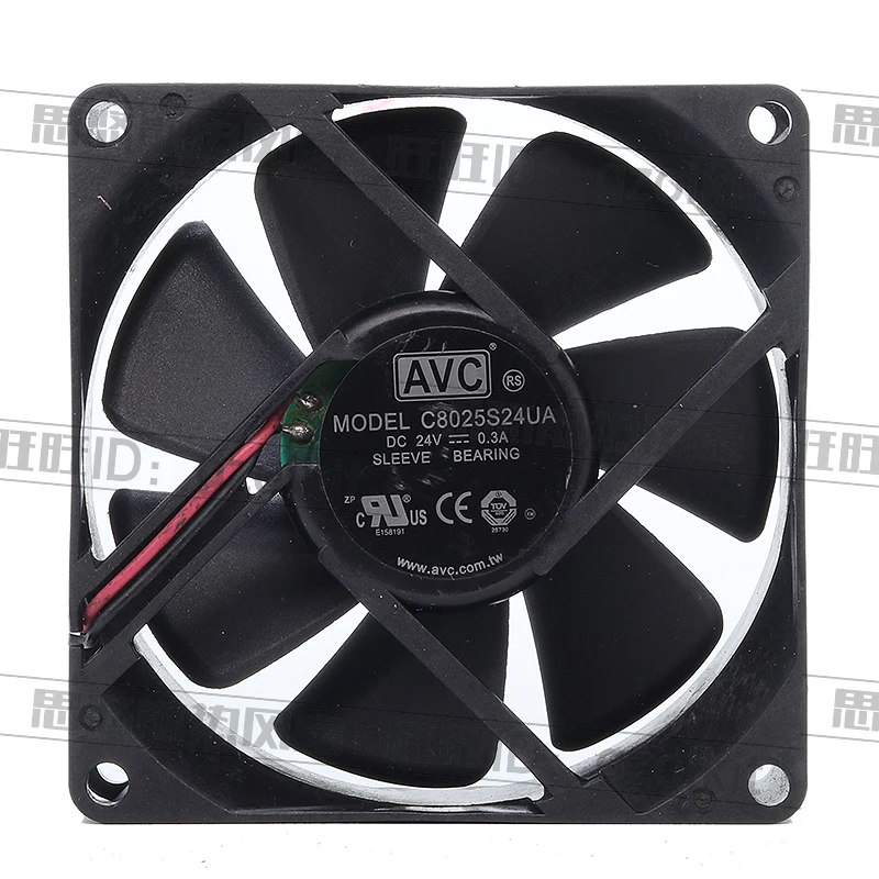 YF8025S DC24V 0,30A Kühllüfter – 8cm, 2-Pin, Neu