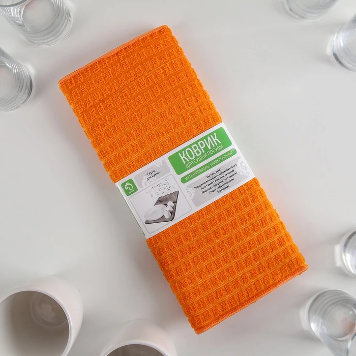 салфетка для сушки посуды из микрофибры, "узор", 38*50см, 210г/кв. коврик для сушки посуды из микрофибры. эверест салфетка для сушки посуды. коврик для сушки посуды vetta. Vetta салфетка.