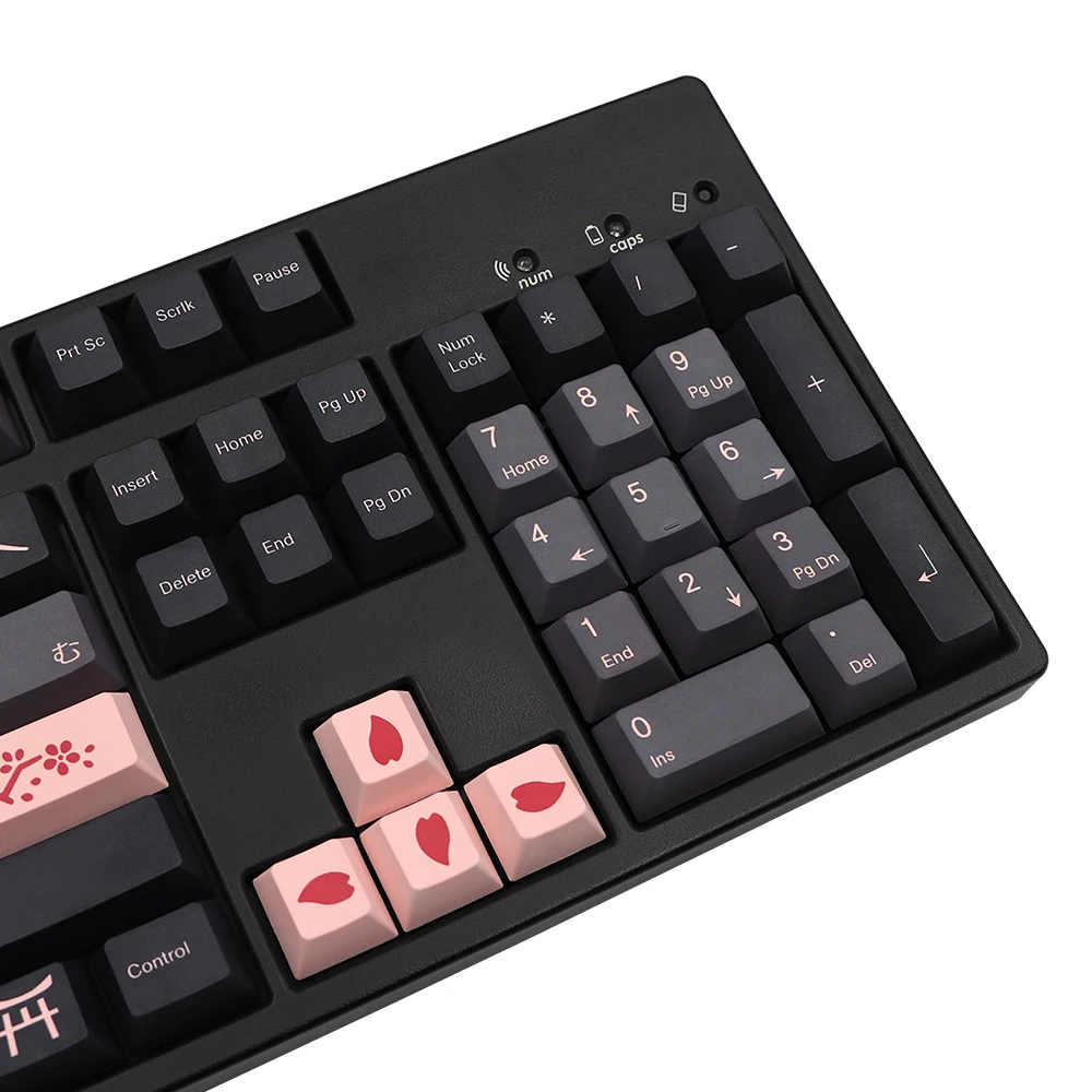 Nightsakura Keycap Japanese Cherry Profile pbt Keycaps For mx