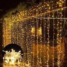 Aliexpress - Cherry Balls LED Star Fairy Garland String Light Gypsophila Star Lamp String Battery Operation Lamp Holiday Party Wedding Decor