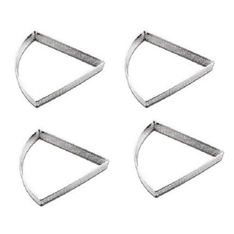 4 шт. из нержавеющей стали пористое кольцо для торта с нижней башней формы выпечки