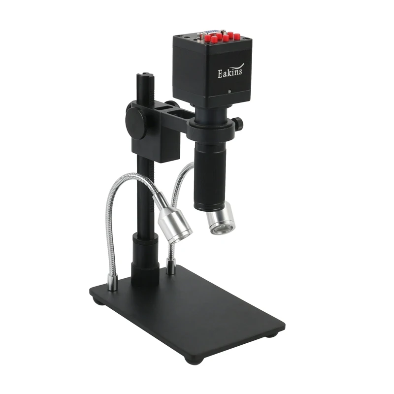

2019 HDMI VGA 1080P Video Microscope Camera + MINI Stand + Zoom 150x C Mount Lens For Lab Phone CPU PCB SMD Repair Soldering